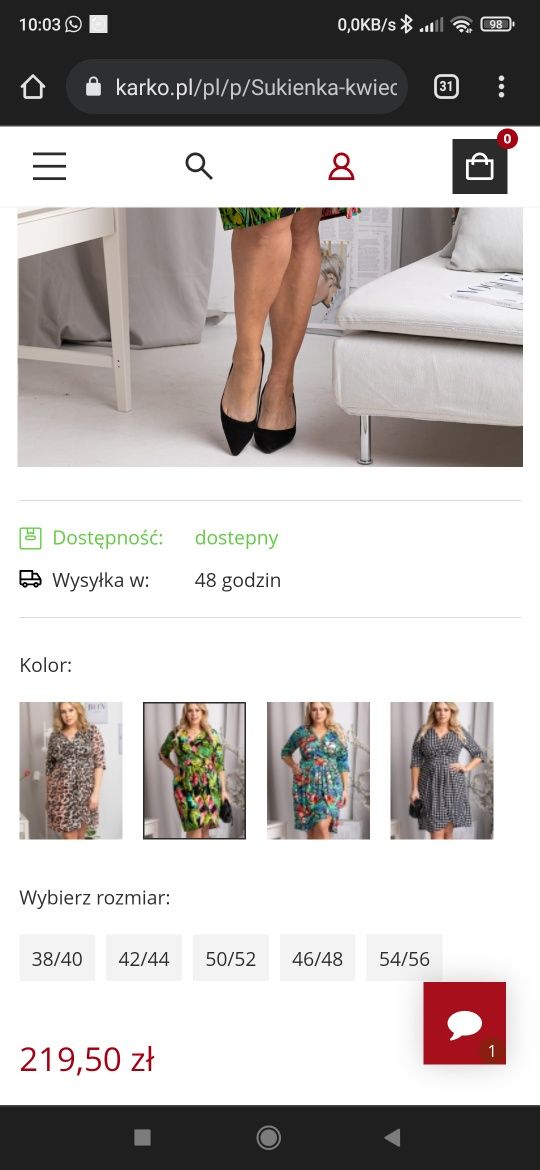 Sukienka Roxi ze sklepu internetowego Karko