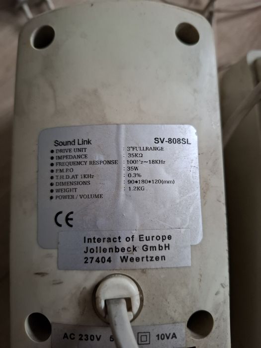 Retro głośniki komputerowe Sound Link SV-808SL