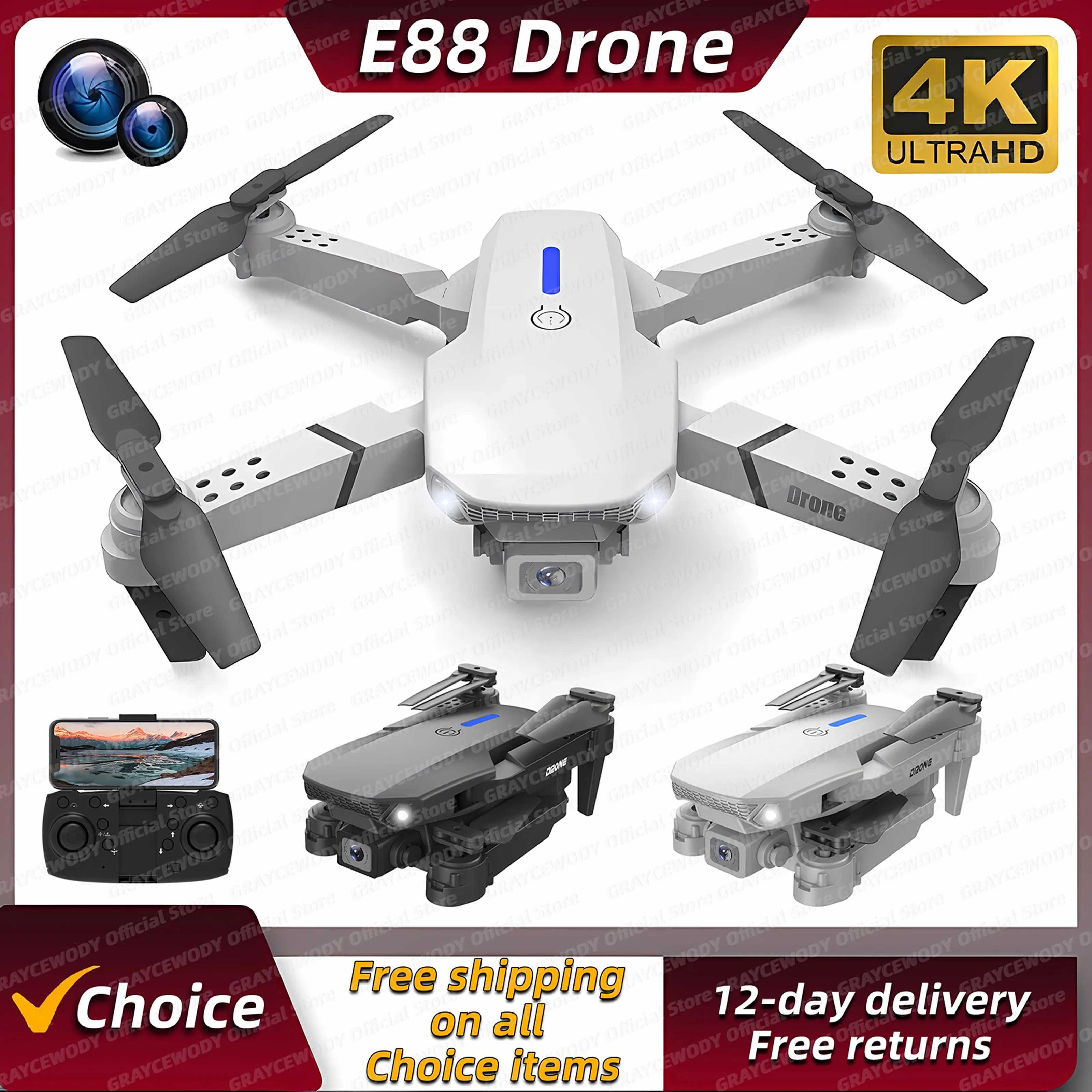 Drone Dual Câmera 4K Dobrável com Mala