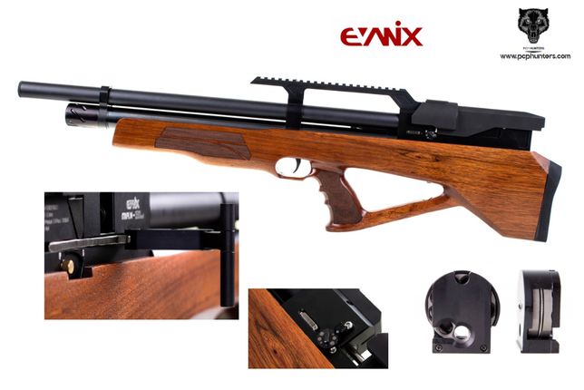 162 09 Evanix Max ML Bullpup z regulatorem kal 5.5, 6.35, 7.62, 9mm