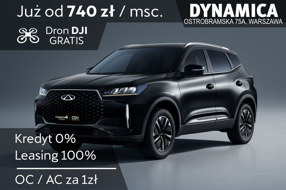 Chery Tiggo 4 PRESTIGE - 163KM - Rocznik 2025