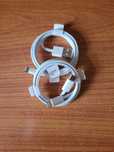 Кабель зарядки Apple Lightning to USB 2.0 і Laghtning to USB Type C