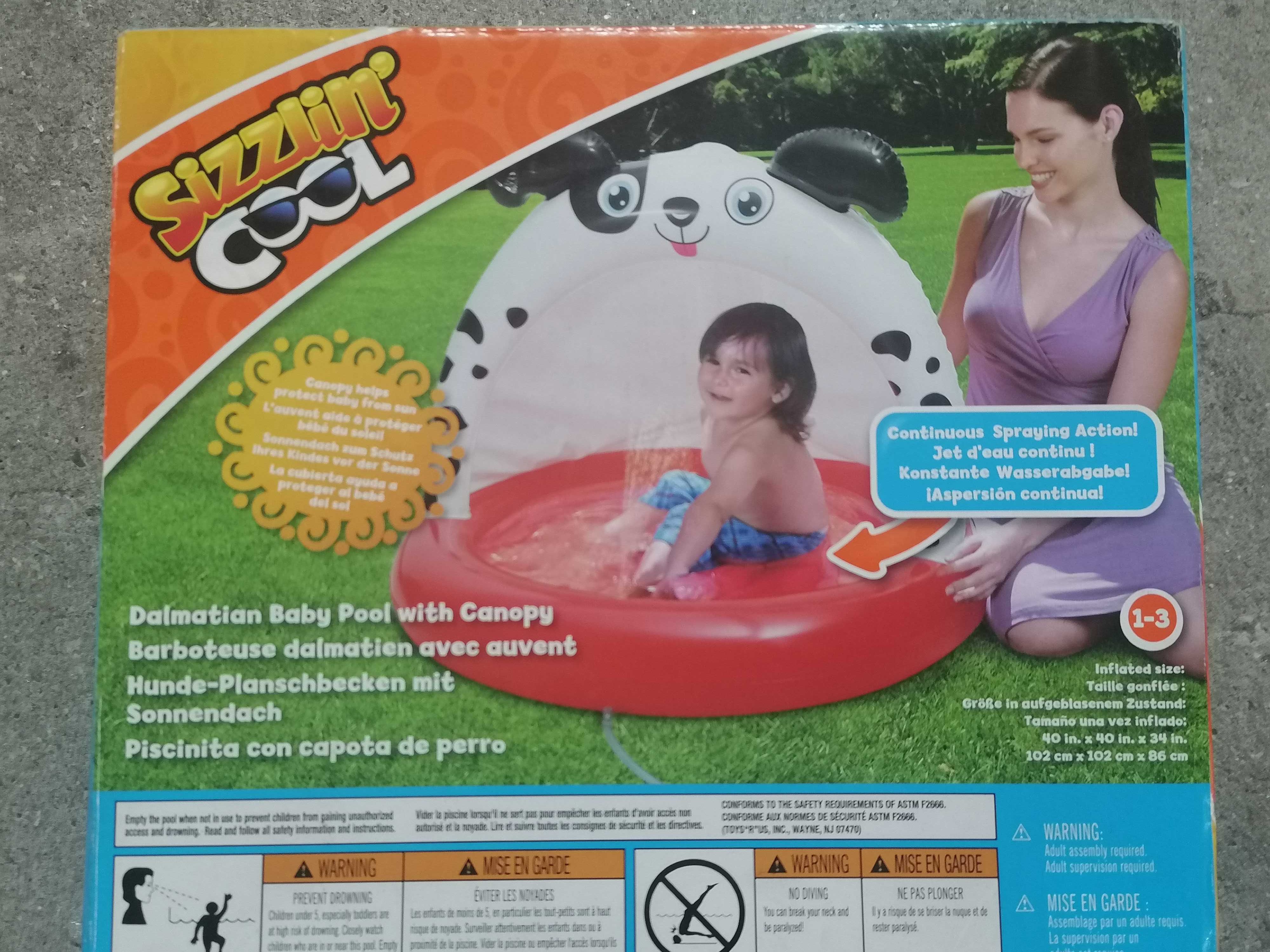 Piscina de criança