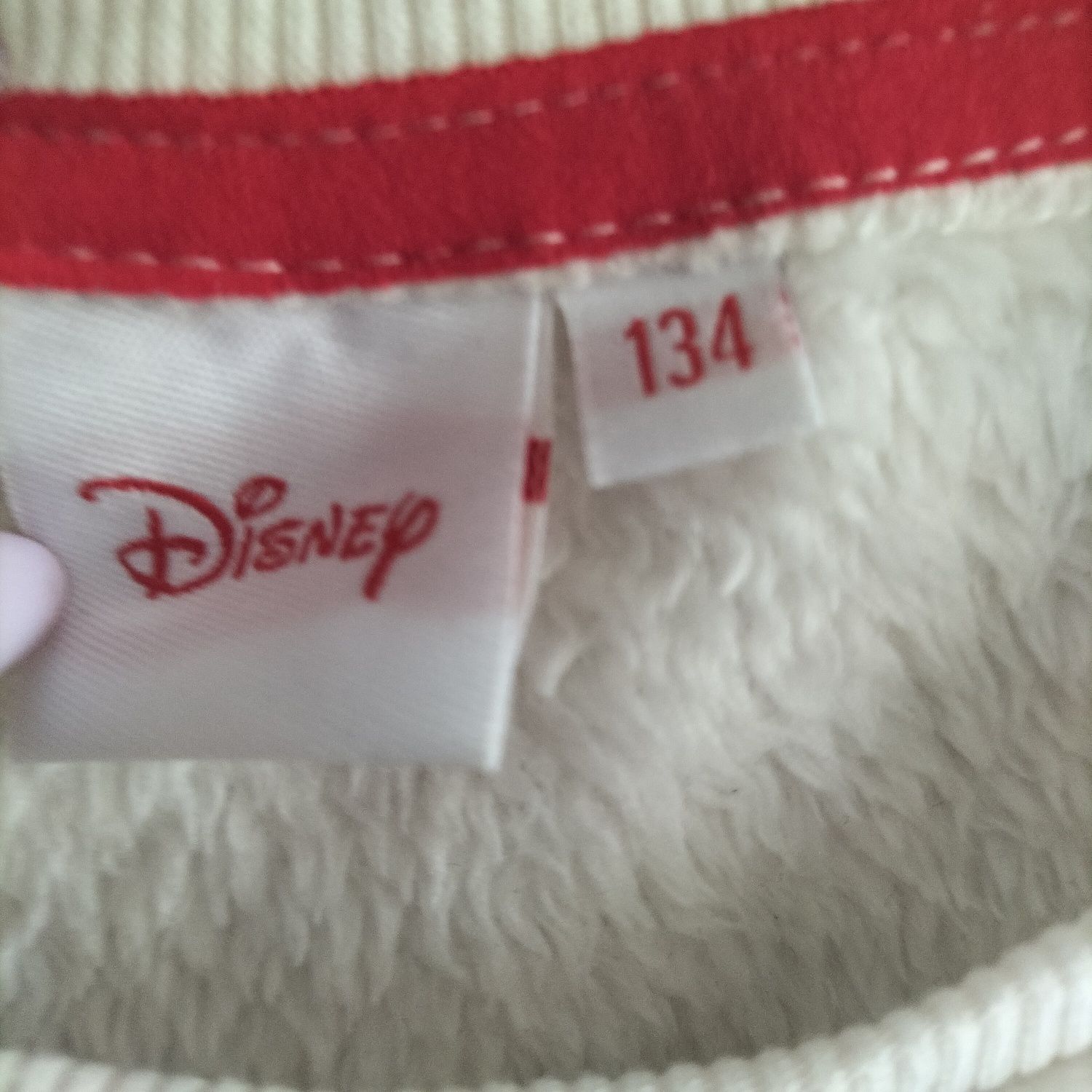 Bluza ocieplana Mikołajka świąteczna polar Minnie Disney 134