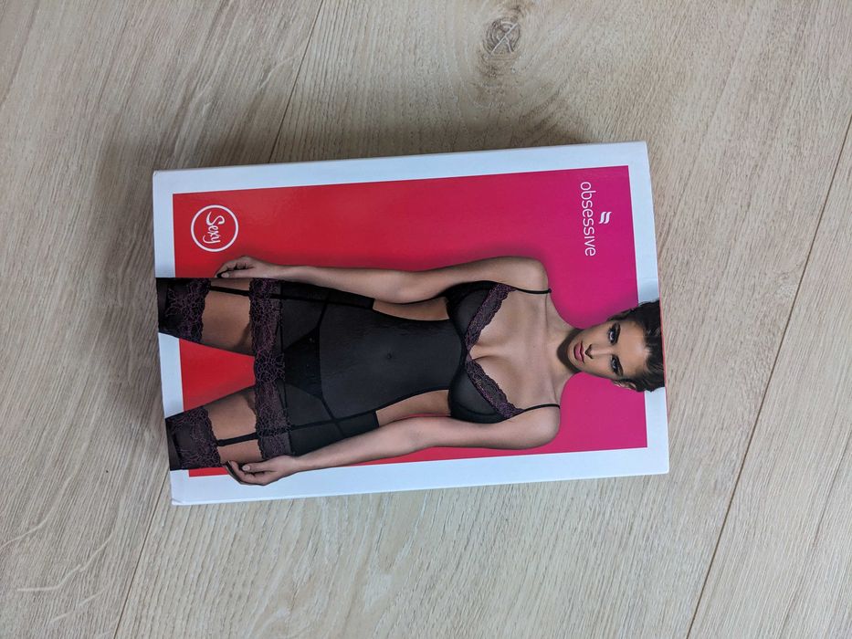 Komplet Obsessive Koszulka i stringi