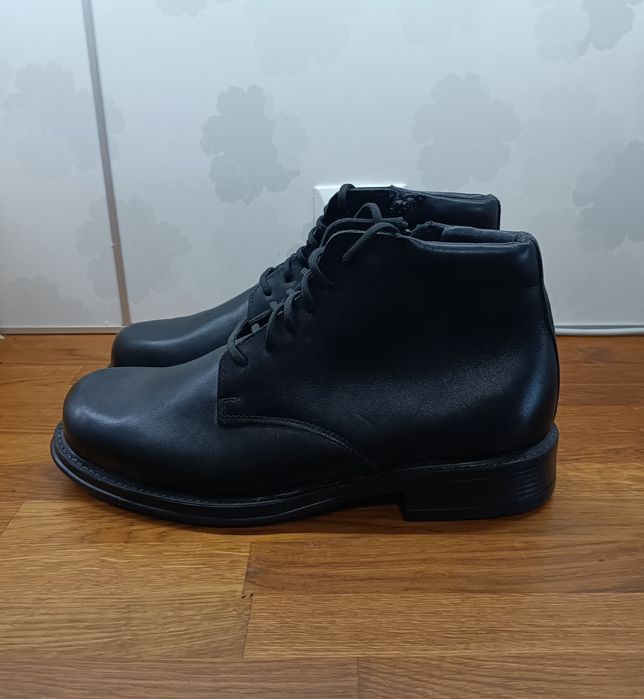 Nowe Buty Alfa Skórzane Trzewiki Solidne Męskie r. 44