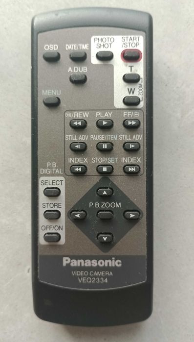 Oryginalny pilot Panasonic VEQ2334 – sprawny, oryginalny