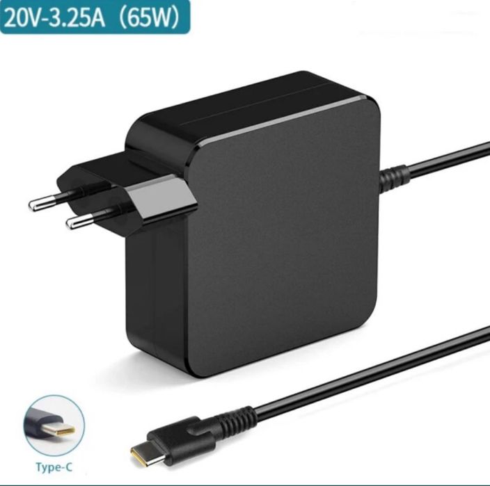 Зарядка 65w для lenovo и других гаджетов