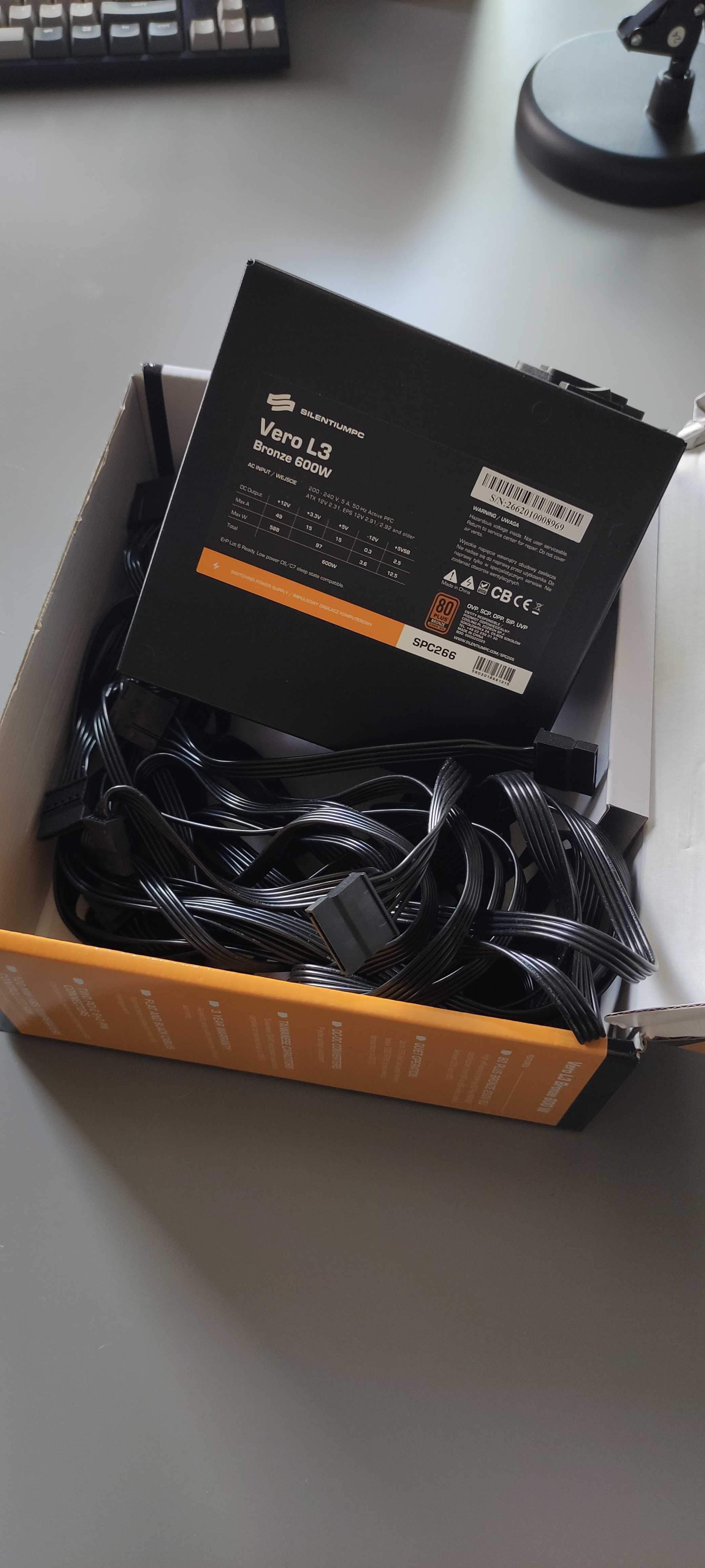 SilentiumPC Vero L3 600W 80 Plus Bronze
