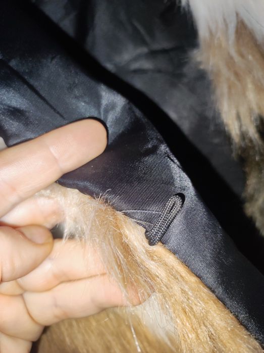 Piękna kolorowe futerko roz xxl