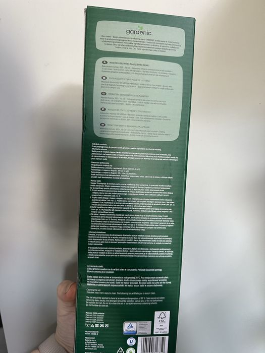 Moskitiera drzwiowa z zapieciem na magnes, balkon, drzwi