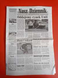 Nasz Dziennik, nr 185/2002, 9 sierpnia 2002, Robert Korzeniowski