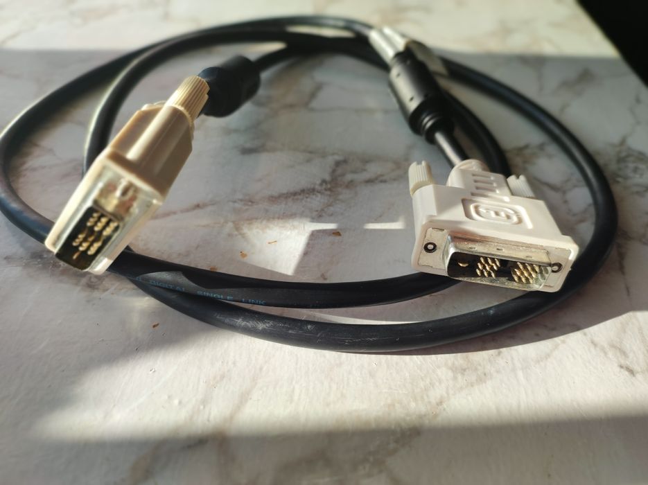 Кабель для монітора dvi-d 150см