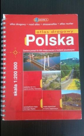 Nowy Atlas samochodowy Polska. w skali 1:200 000 Daunpol