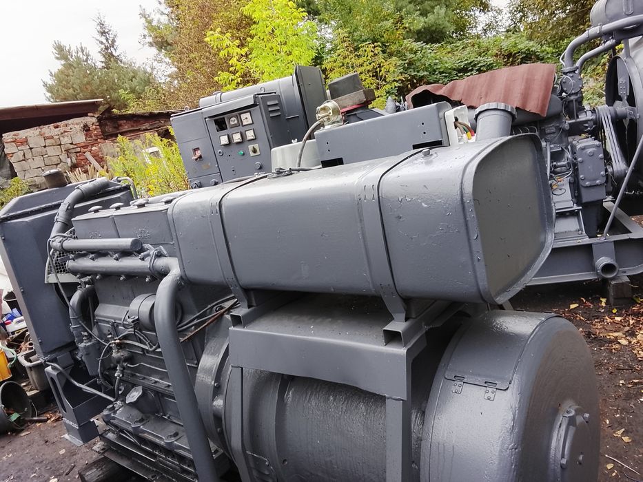 Silnik Andoria S 324 Chłodnica wody pompa wody prądnica Elmor 50 kw