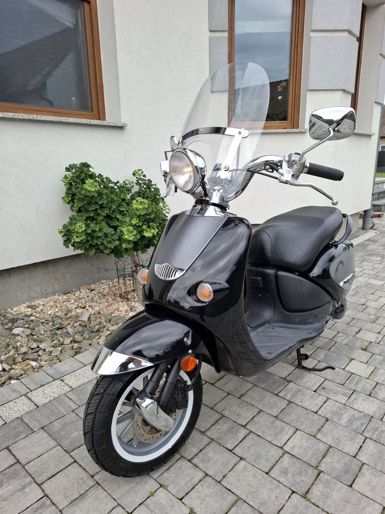Skuter Aprilia Mojito custom Retro 2t nie vespa piaggio  Transport