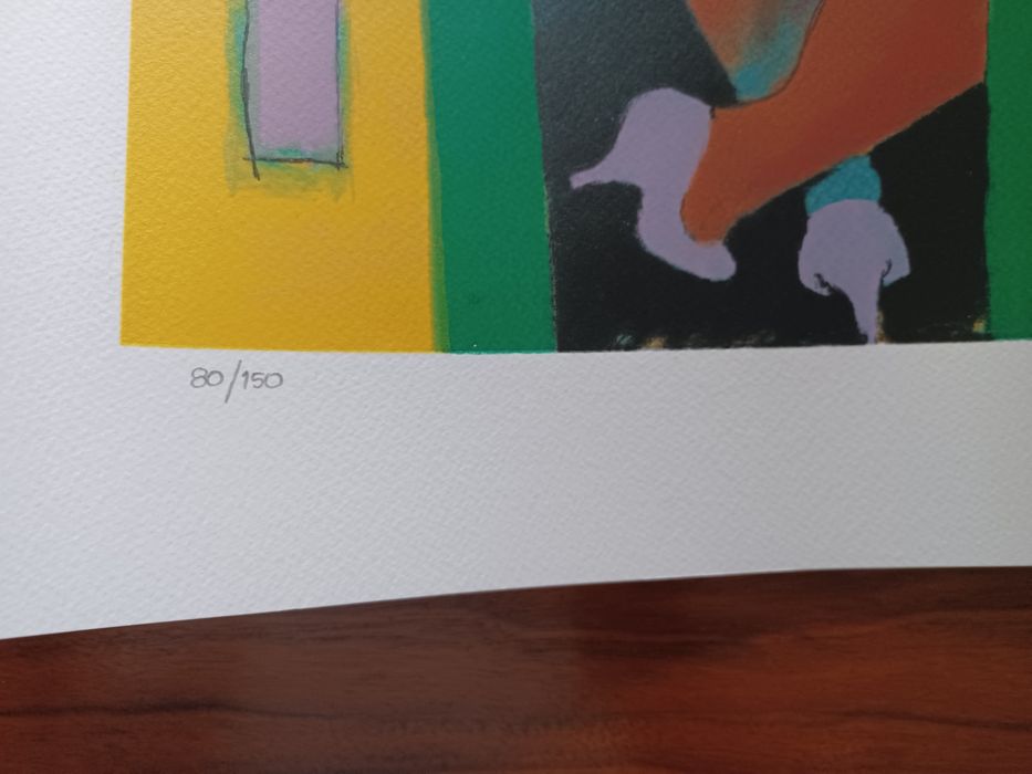 Serigrafia de Roberto Chichorro