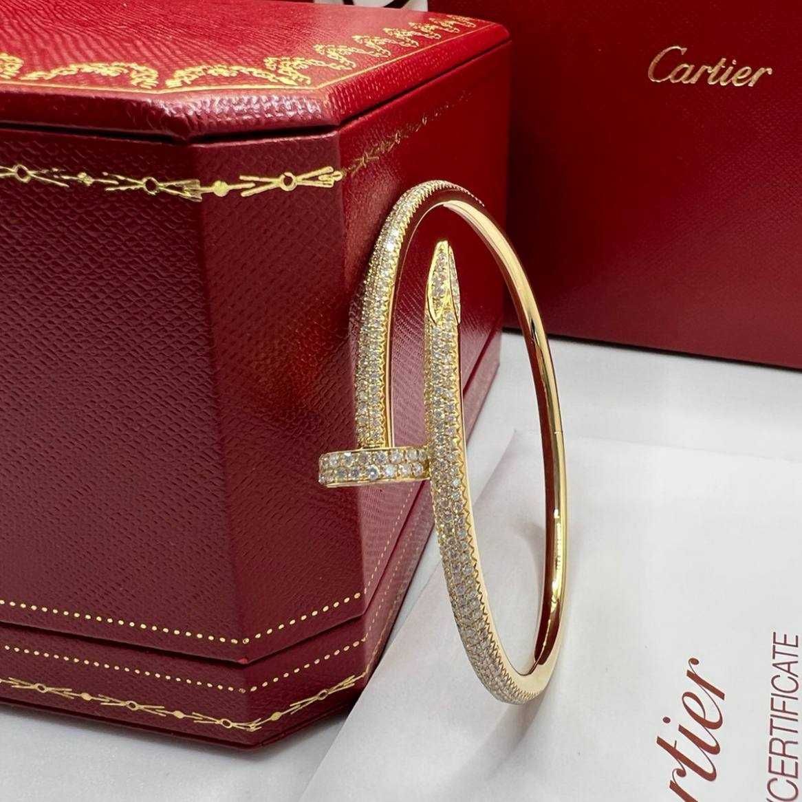 Браслет :
Cartier Juste un Clou Full of Diamonds/ Full Paved