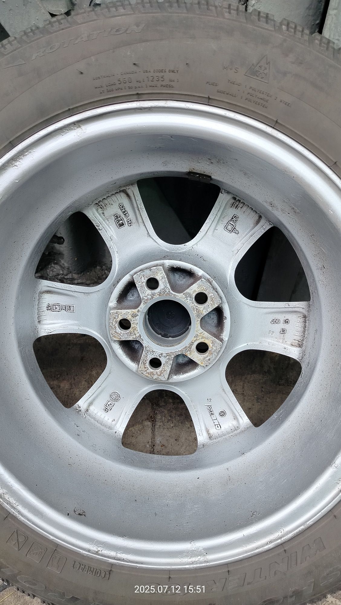 Koła alufelgi 15 5x100 Skoda Seat VW opony zimowe Pirelli 185/60/15.