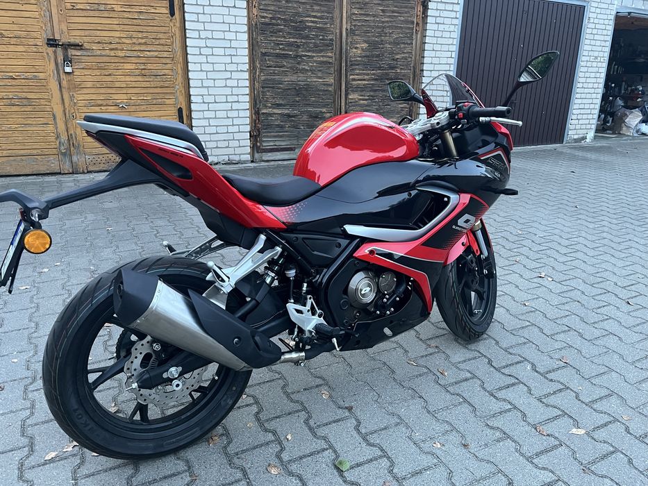 QJMotor SRK 125R, przebieg 250km!