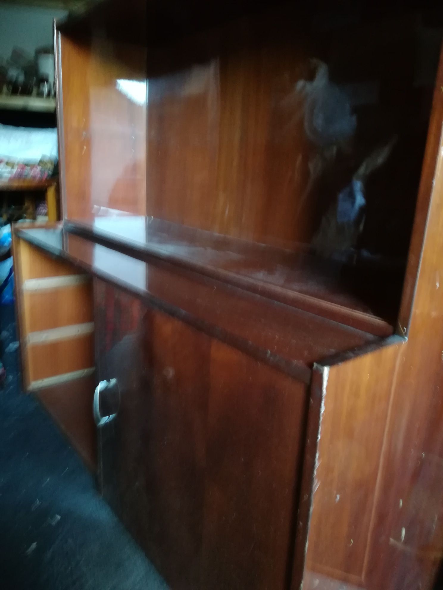 Kredens prl zamojskie fabryki mebli mebel prl