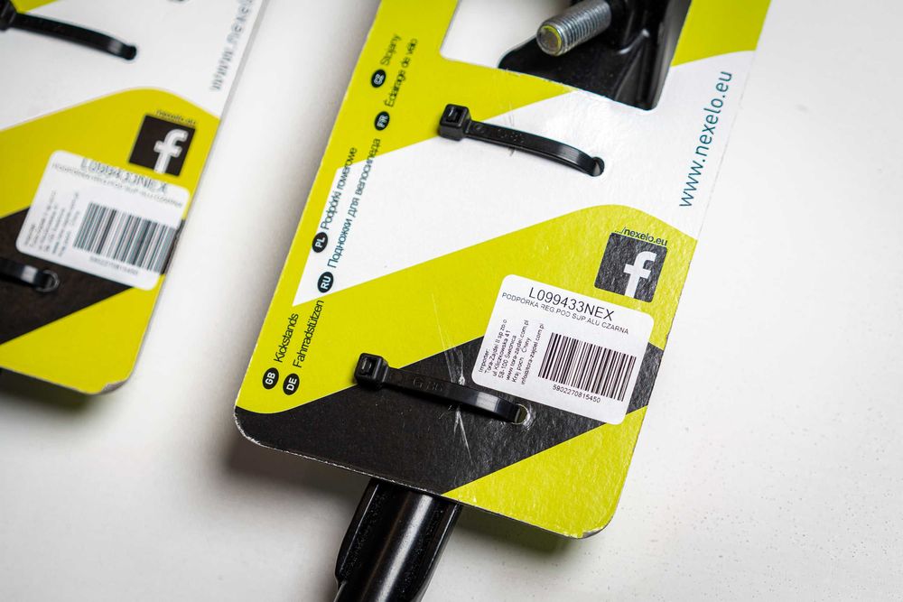 Stopka rowerowa podpórka Nexelo centralna regulowana 24 - 29 komplet 2