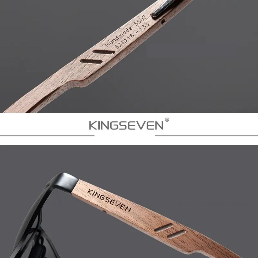 Okulary Męskie Przeciwsłoneczne Kingseven + Etui