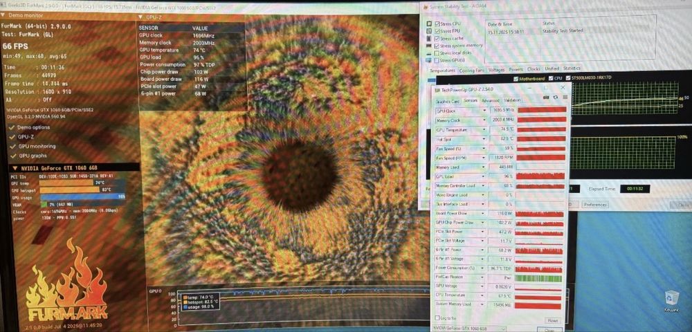 Ігровий ПК. AM4, Ryzen, GTX1060 6Gb, SSD240Gb, HDD500Gb, налаштований.