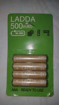 Akumulatorki Ladda 500mah