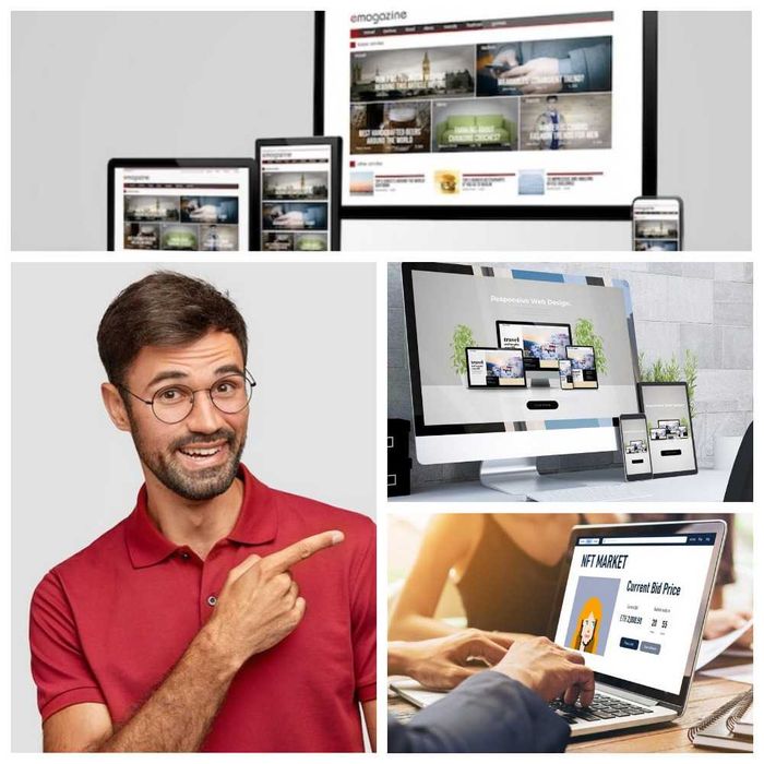 Скидка - 30 % Заказать сайт Landing page недорого - одностраничник