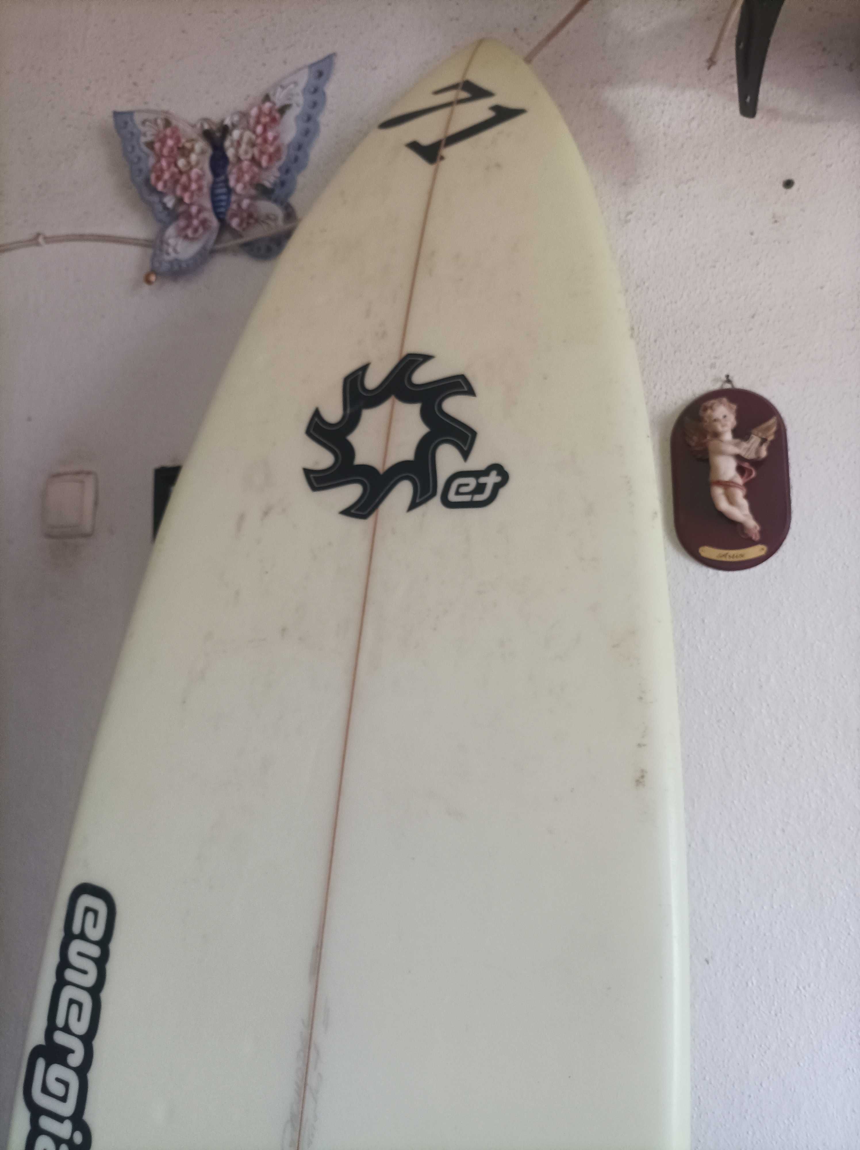 Prancha de surf energia tropical autografada