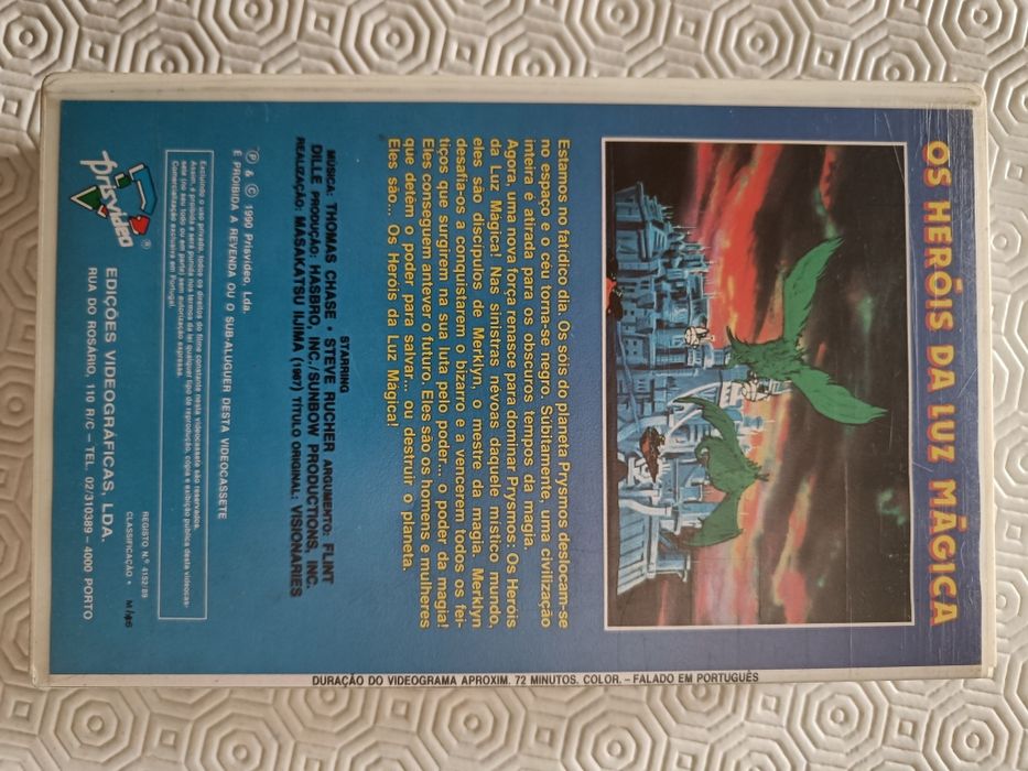 VHS Os heróis da luz mágica