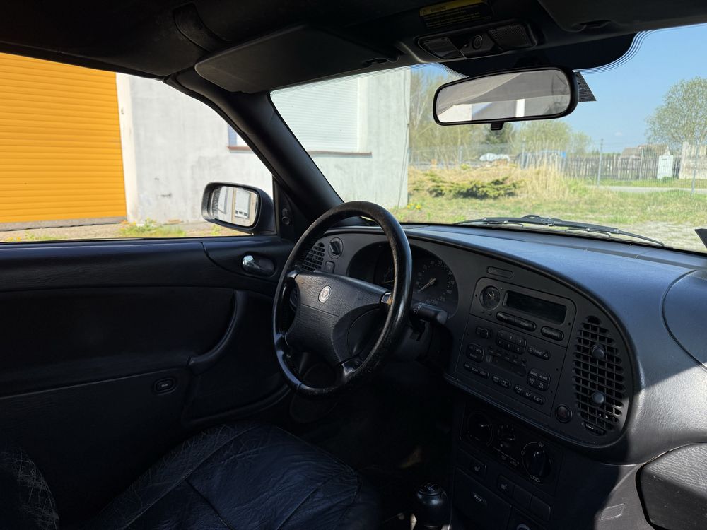 Saab Cabrio coupe 900 (9-3) 2.3 benzyna 150 km do odświeżenia na lato!