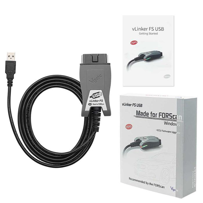 Vgate Vlinker FS USB narzędzia diagnostyczne dla mazdy dla forda
