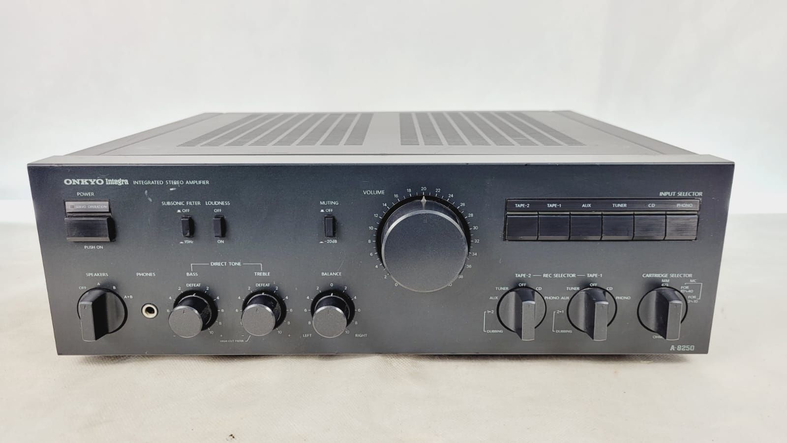 Onkyo A 8250 Integra Mocny wzmacniacz 2x100W 4 ohm phono Dobór Audio