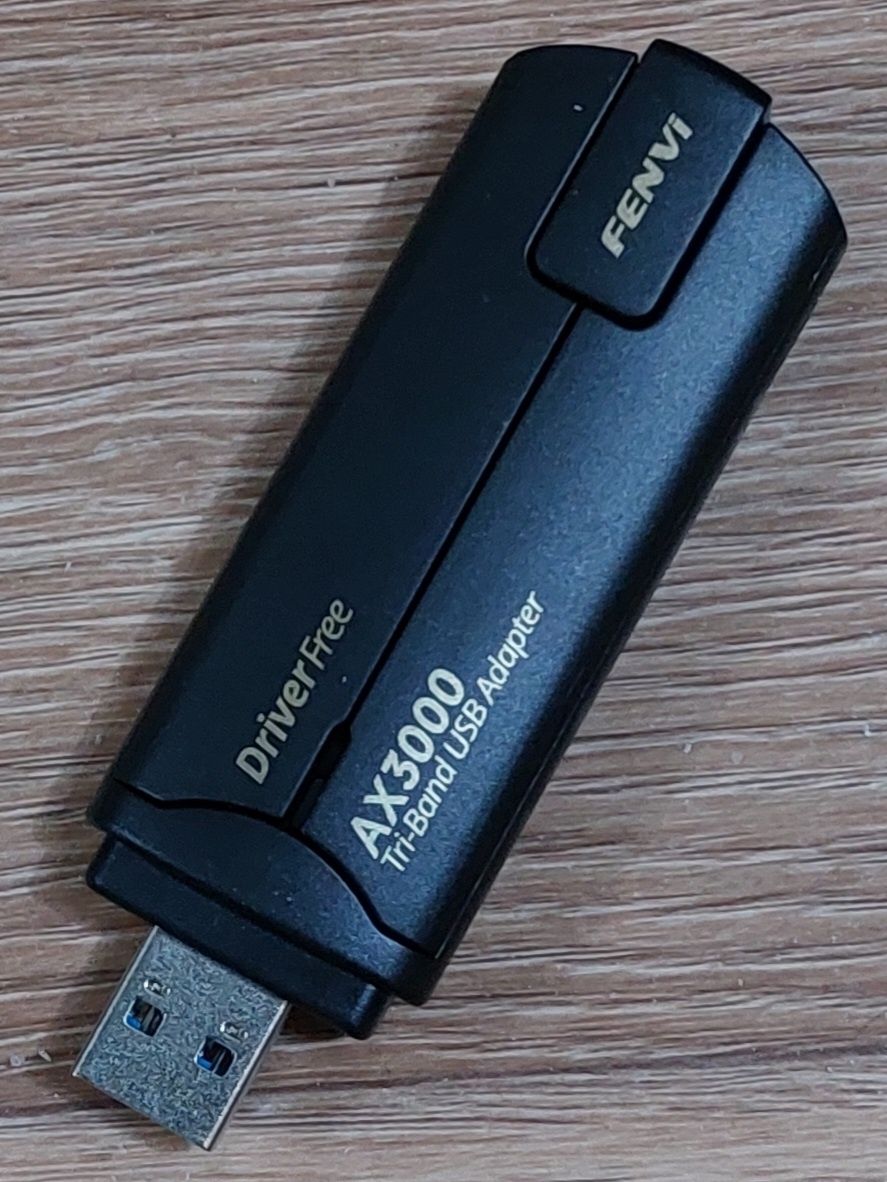 7(НОВЫЙ) Трёхдиапазонный USB 3.0 адартер FENVI WiFi 6Е АХ3000