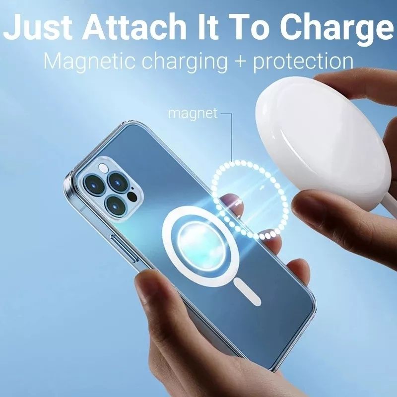 Capa Magsafe Anti-xock iPhone 11 Pró Max / 12 Pró Max / 13 / 15 / 16