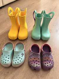 Crocs , сапоги c9, c10, c11