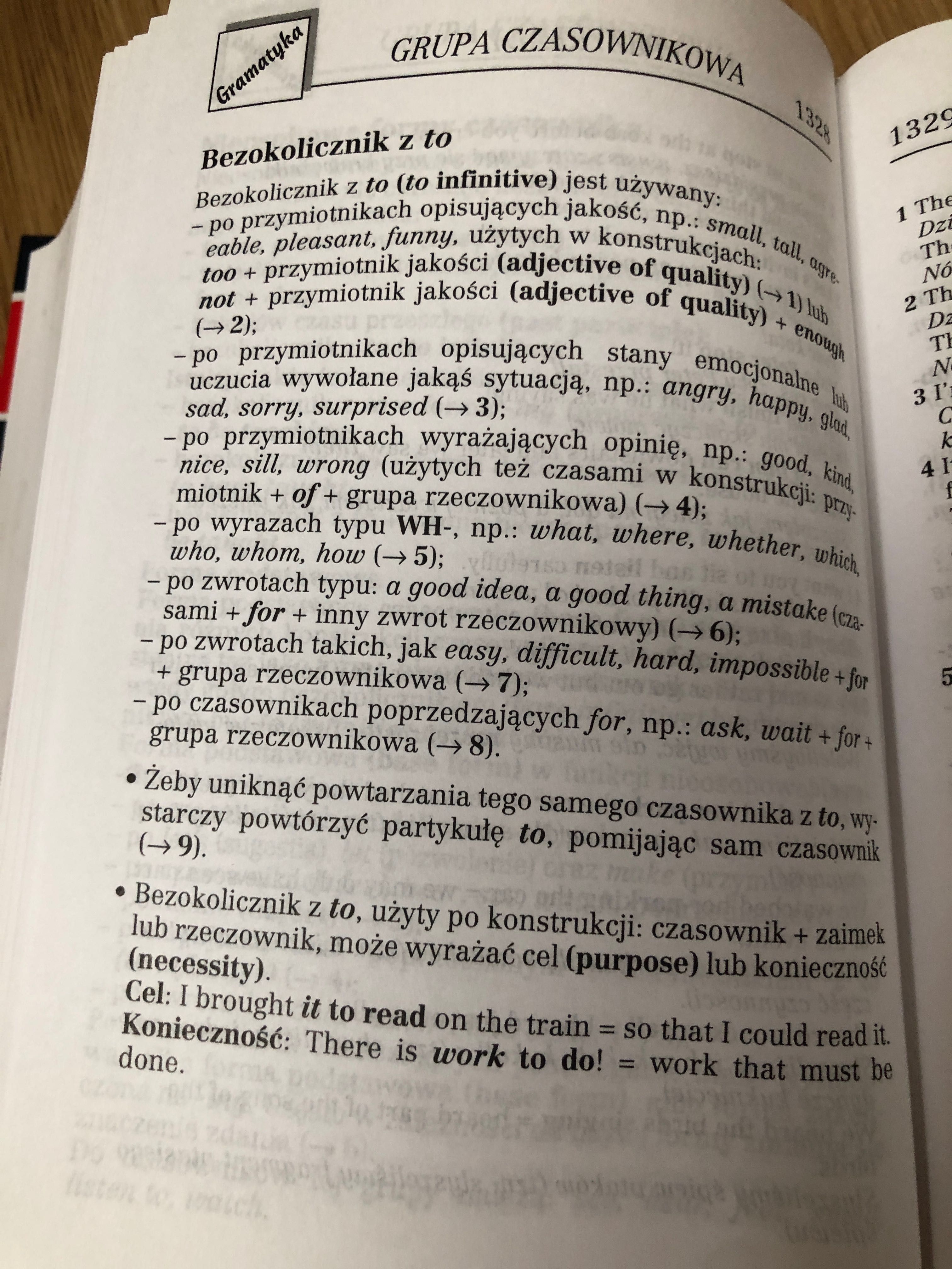 Słownik ang-polski, polsko-ang.+ gramatyka