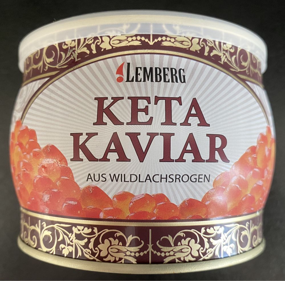 Червона ікра кети Lemberg Keta Kaviar (500 грамів)