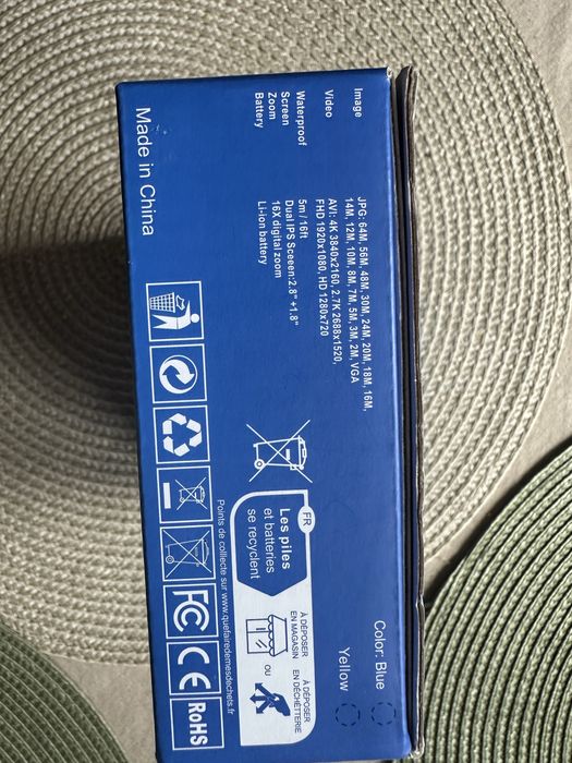 Dual Screen Waterproof Camera