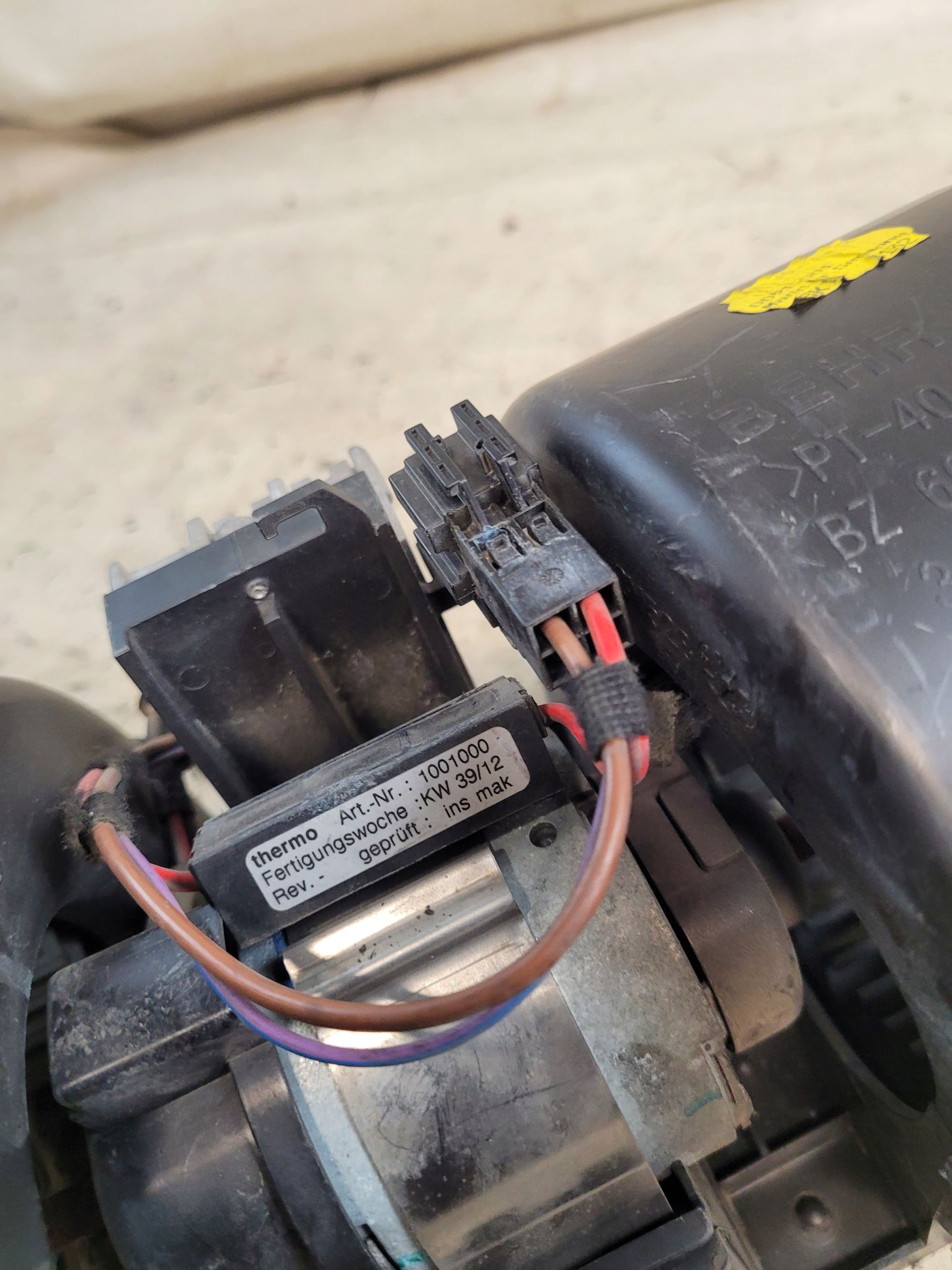 Wentylator Dmuchawa Nawiewu Man Tga Tgl Behr BZ69488