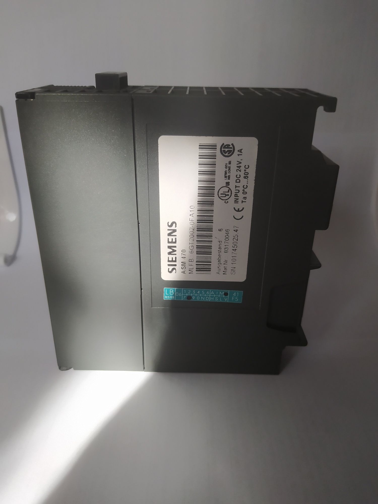 Moby Asm 470 siemens simatic s7 300 plc cpu 6GT2002-0FA10