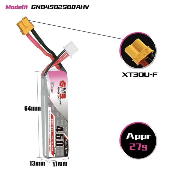 Акумулятори GNB нові 2s1p 450mah, 720mah, 850mah