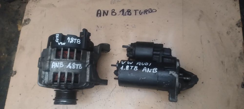 VW passat B5  SKODA AUDI A4 A6 1,8 turbo ANB rozrusznik alternator