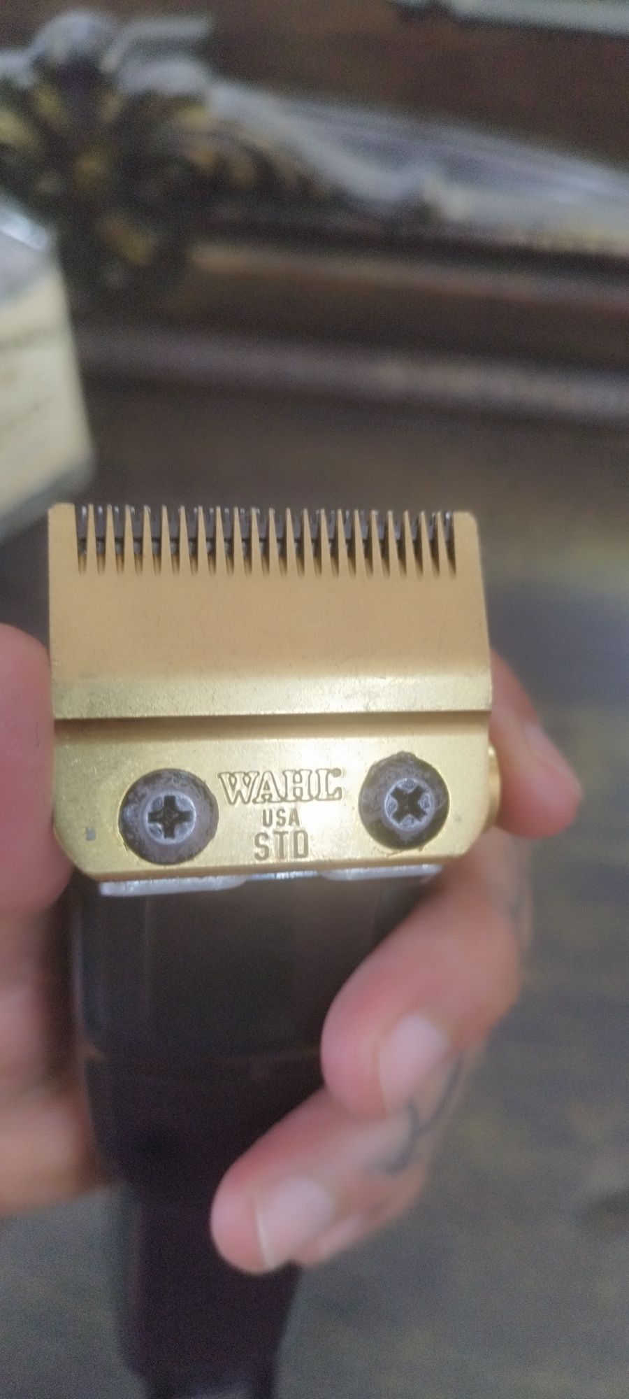Wahl Magic Clip Gold | Revisada | Cabeça Nova | Com Station Original