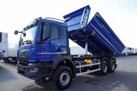 MAN TGS 33.440 / 6x6 / 3 STRONNY KH KIPPER / MANUAL / HYDROBURTA / NOWY /