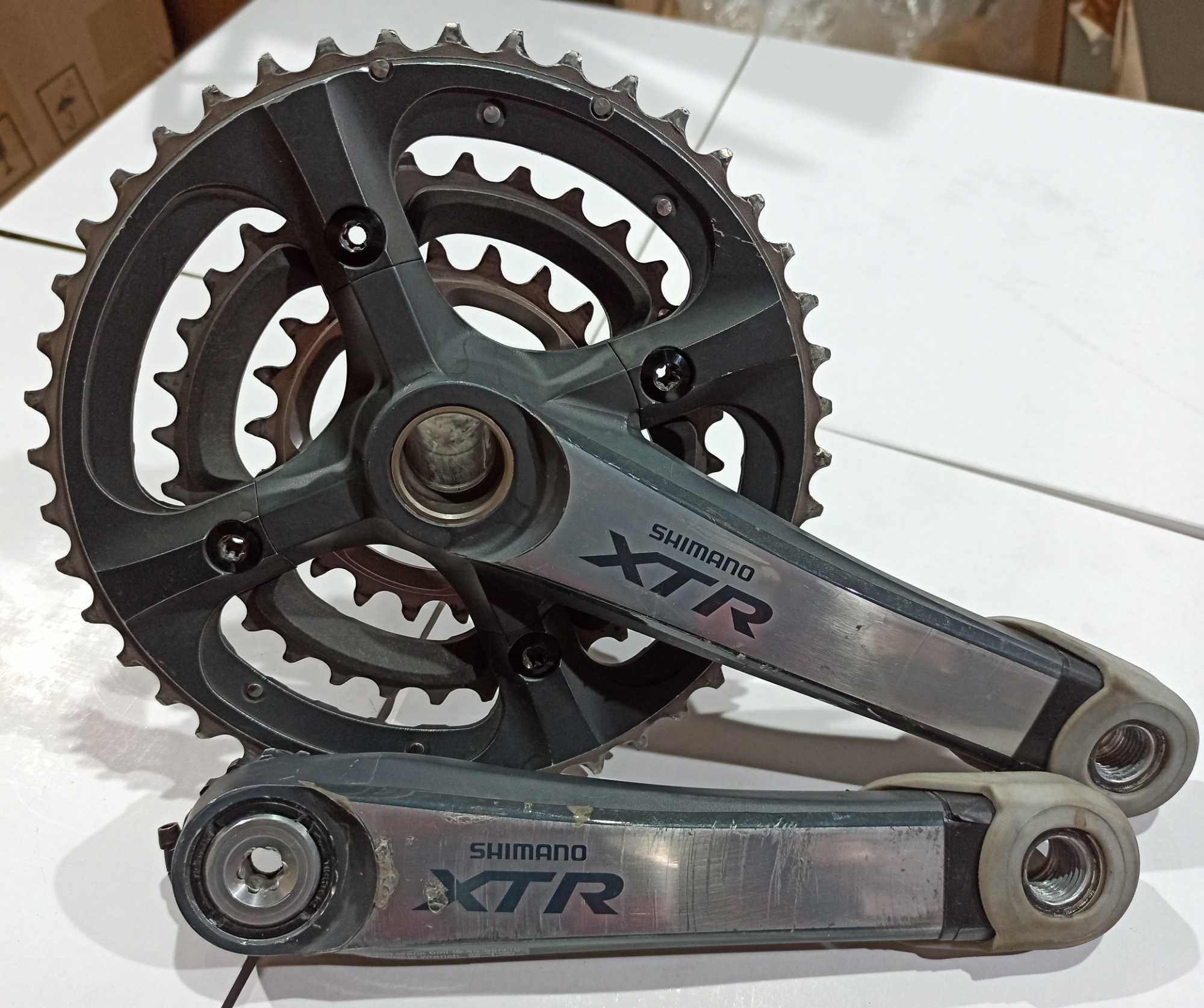 Шатуни Shimano XTR fc-m970. 175мм