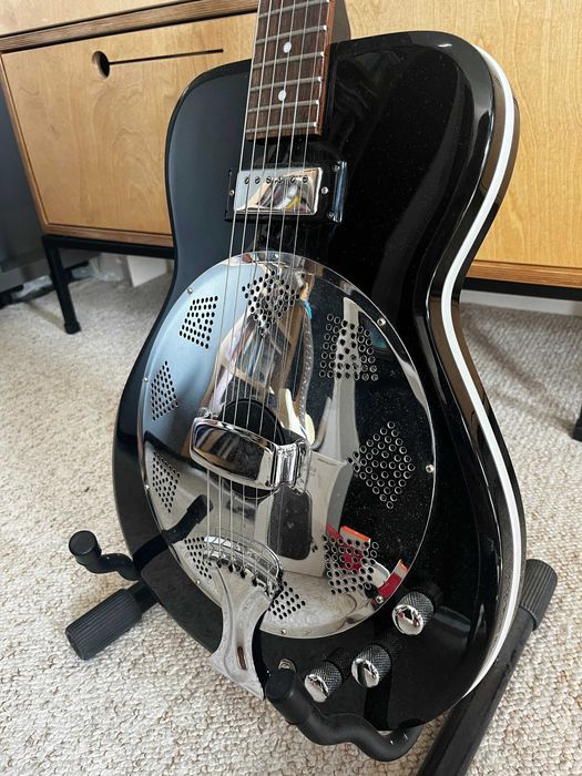 Airline Guitars Folkstar – Gitara elektryczno-akustyczna rezofoniczna