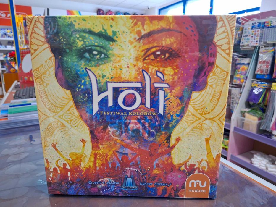 Gra planszowa  HOLI. Festiwal Kolorów